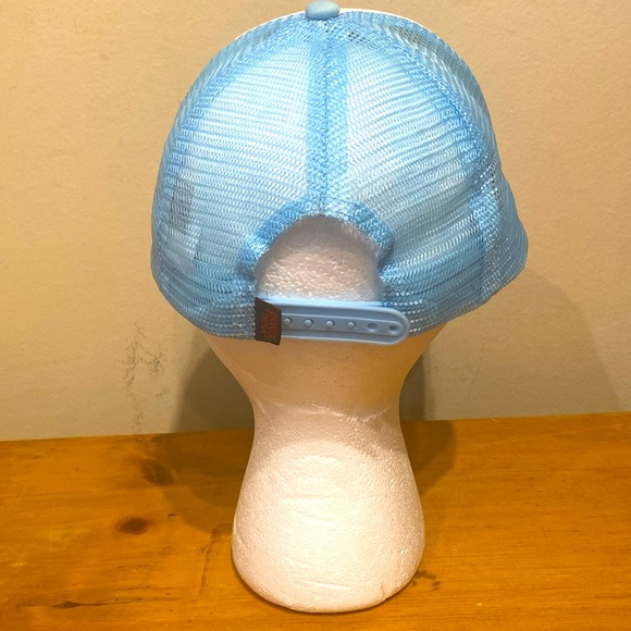 Blue Netflix Stranger Things Adjustable Snap Back Trucker Style Thinking Cap Hat - Picture 3 of 13